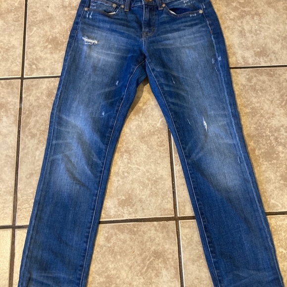 MADEWELL WOMEN’S Slim boyjean Blue Women's Jeans Size 25 - Picture 2 of 7